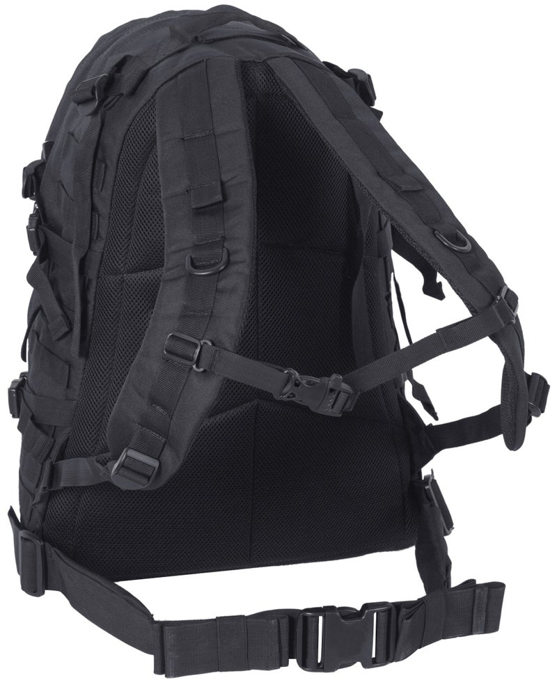Seibertron Roving Motorcycle Riding Street Dirt Bike Waterproof Rucksack Backpack with Raincover Black - Image 3